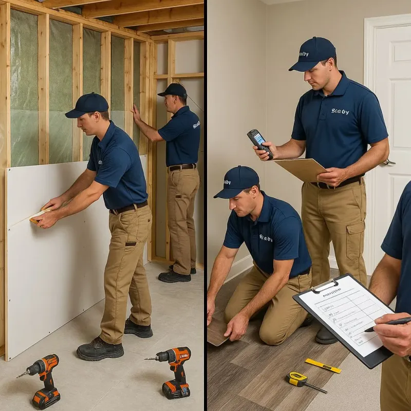 Repairs and Reconstruction process in Dacula, GA