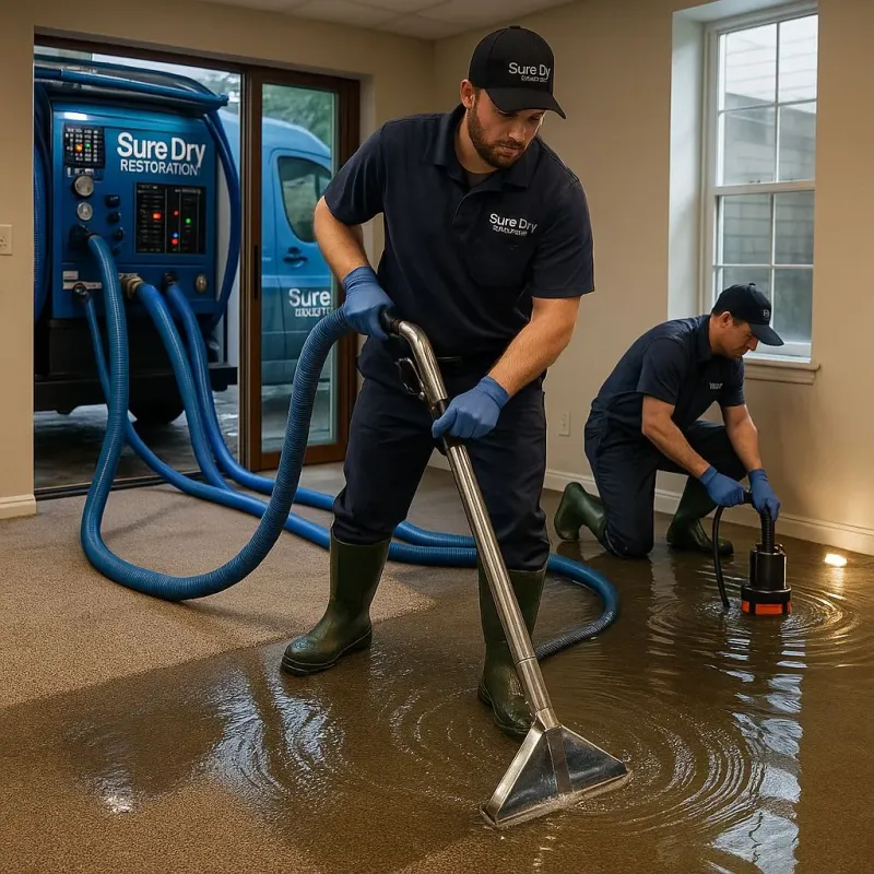 Water Extraction and Removal process in Dacula, GA